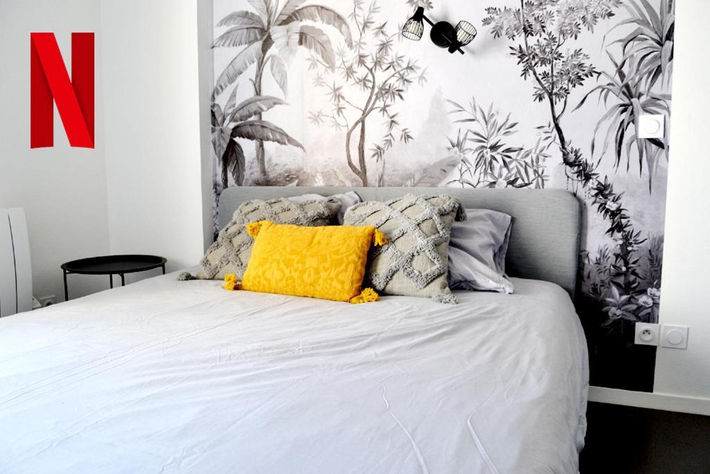 Studio Cosy Bordeaux - Parking Prive - Netflix - Tram A Cenon Bagian luar foto