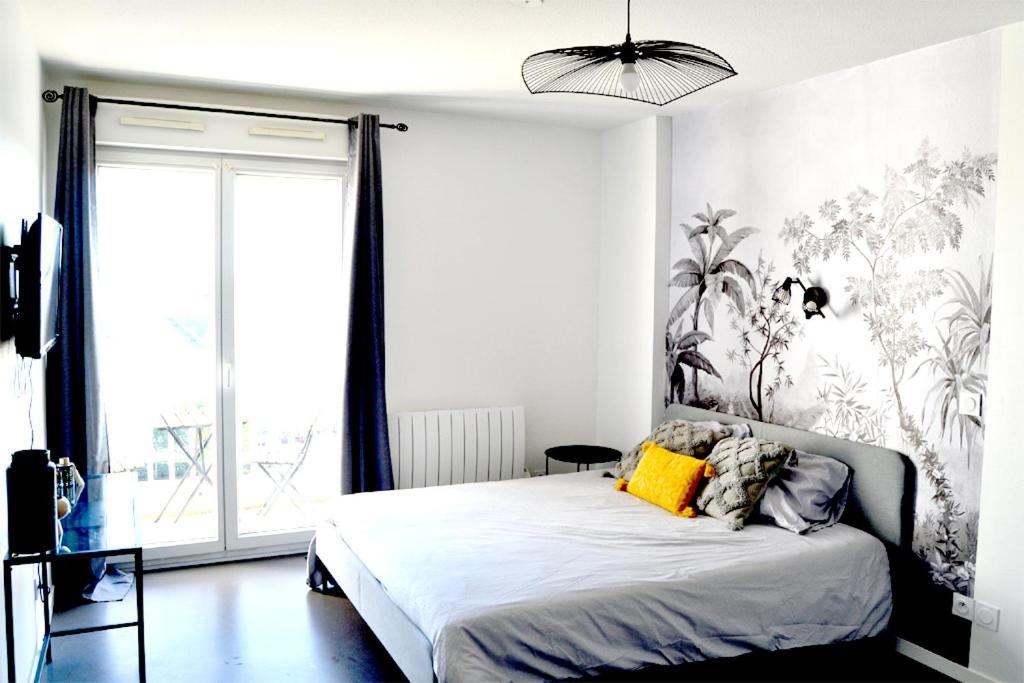 Studio Cosy Bordeaux - Parking Prive - Netflix - Tram A Cenon Bagian luar foto